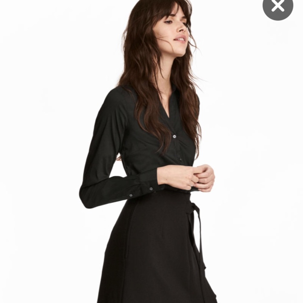 Black Button Up
